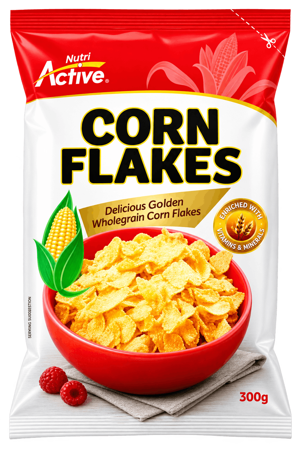 Active corn flakes 250g